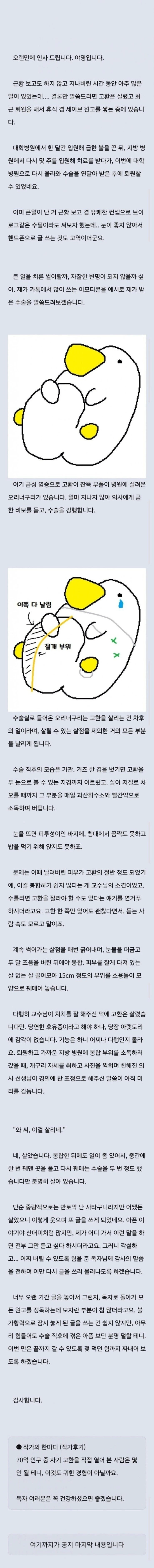끔찍함주의) 어떤 웹소설 작가에게 생긴 일.jpg