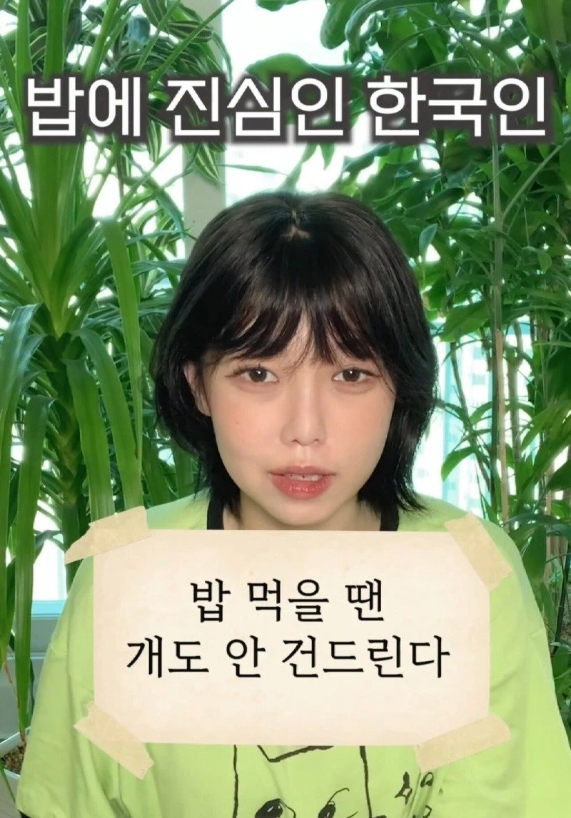 "밥 먹을 땐 개도 안 건드린다" 해석 논란